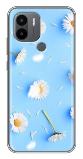 Чехол с картинкой "Ромашковый фон" для Xiaomi Poco C50
