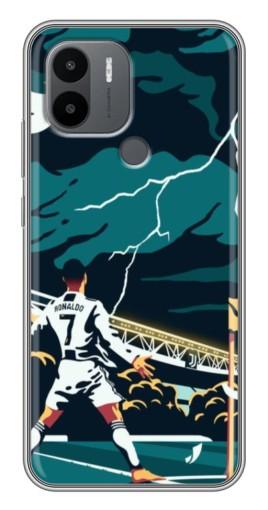 Силиконовый чехол с изображением "Ronaldo празднование" для Xiaomi Poco C50