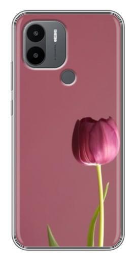 Силиконовый чехол с изображением "Розовый тюльпан" для Xiaomi Poco C50