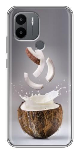 Силиконовый чехол с изображением "Стакан кокоса" для Xiaomi Poco C50