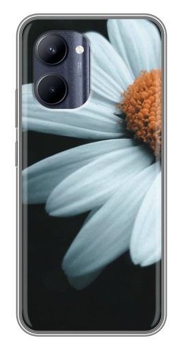 Чехол с принтом "Белая ромашка" для Realme C33