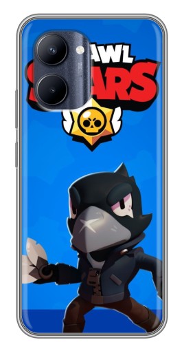 Чехол с принтом "Боевой Crow" для Realme C33