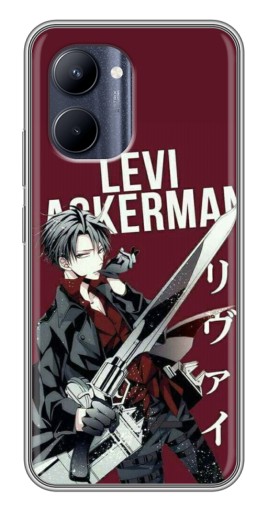 Силиконовый чехол с изображением "levi Ackerman" для Realme C33