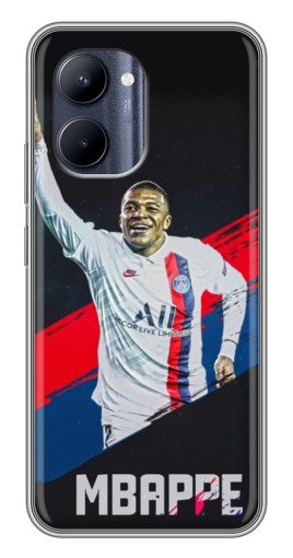 Чехол с печатью "Mbappe в ПСЖ" для Realme C33