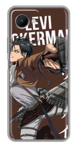 Чехол с картинкой "Ackermankerman levi" для Realme C30s