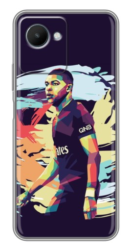 Чехол с картинкой "ART Mbappe" для Realme C30s