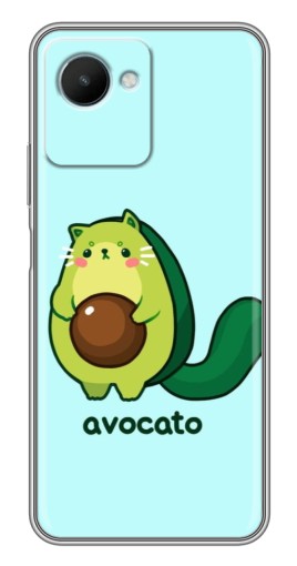 Чехол с принтом "Avocato" для Realme C30s