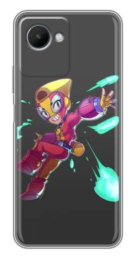 Чехол с печатью "Боец MAX" для Realme C30s
