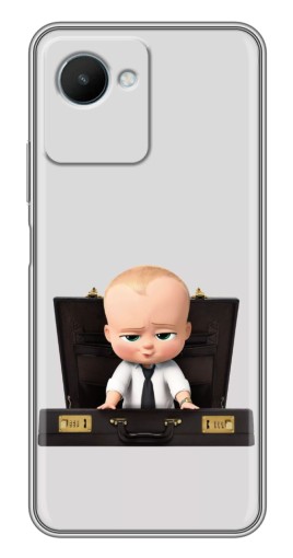 Чехол с картинкой "Босс с чемоданом" для Realme C30s