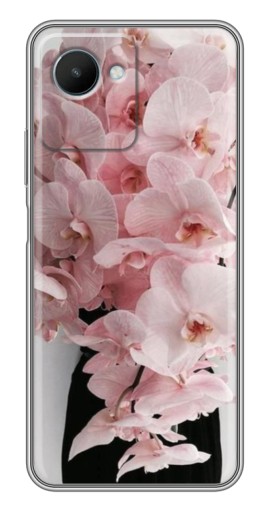 Чехол с картинкой "Букет орхидеи" для Realme C30s