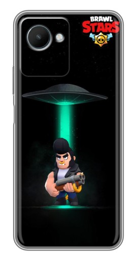 Силиконовый чехол с изображением "Bull инопланетянин" для Realme C30s