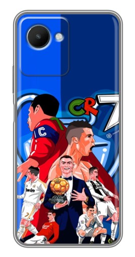 Чехол с картинкой "CR7" для Realme C30s