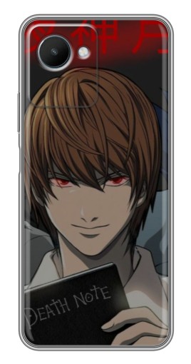 Силиконовый чехол с изображением "Death Note" для Realme C30s