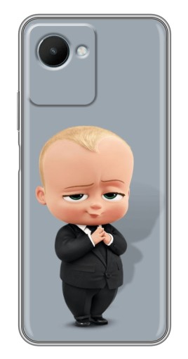 Чехол с картинкой "Деловой ребенок" для Realme C30s