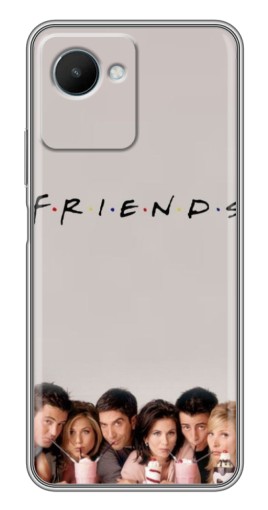 Чехол с картинкой "Друзья первый сезон" для Realme C30s