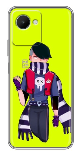 Чехол с картинкой "edgard brawl stars" для Realme C30s