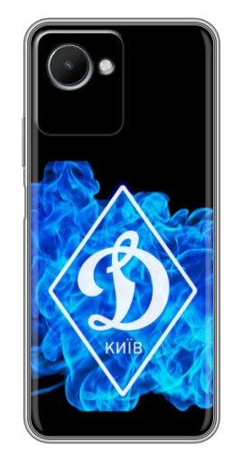 Силиконовый чехол с изображением "Эмблема Динамо Киев" для Realme C30s