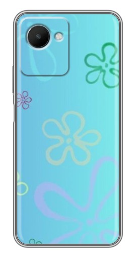 Чехол с картинкой "Фон" для Realme C30s