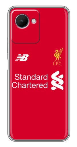 Чехол с принтом "Форма Liverpool" для Realme C30s
