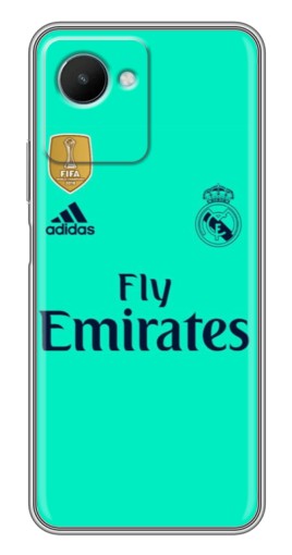 Чехол с картинкой "Форма Реала" для Realme C30s