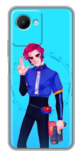 Чехол с печатью "Гвардеец Кольт" для Realme C30s