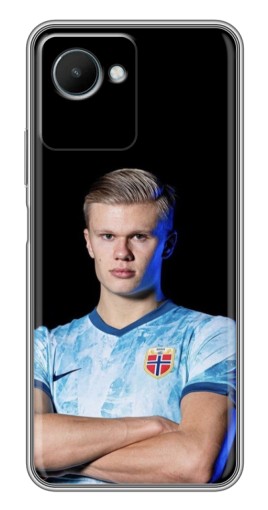 Силиконовый чехол с изображением "Холанд Норвежец" для Realme C30s