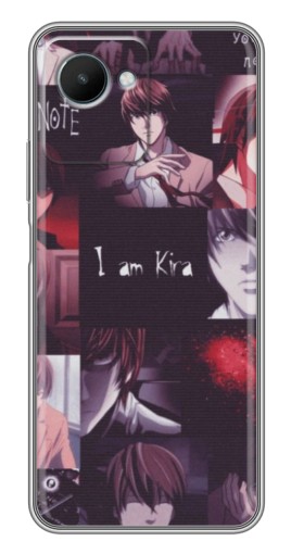 Силиконовый чехол с изображением "I am Kira" для Realme C30s