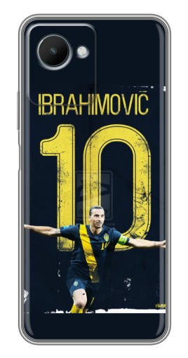 Чехол с принтом "Ибрагимович 10" для Realme C30s