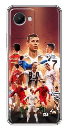 Силиконовый чехол с изображением "Карьера Криштану" для Realme C30s