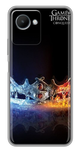 Чехол с печатью "Корона" для Realme C30s