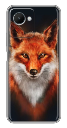 Чехол с принтом "Красивая лиса" для Realme C30s