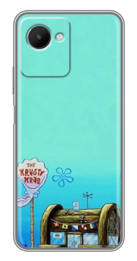 Чехол с принтом "Krusty Krab" для Realme C30s