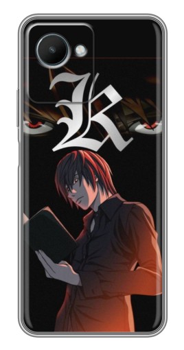 Чехол с картинкой "Лайт Ягами Death Note" для Realme C30s
