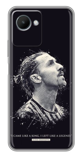 Силиконовый чехол с изображением "Легенда Ибрагимович" для Realme C30s