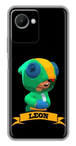 Чехол с печатью "LEON" для Realme C30s