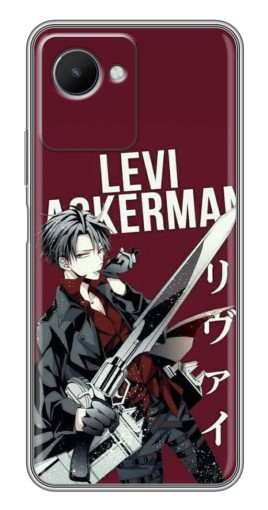 Чехол с картинкой "levi Ackerman" для Realme C30s