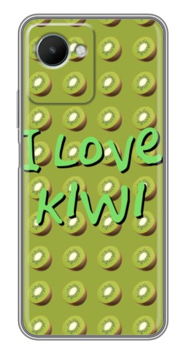Чехол с принтом "Love Kiwi" для Realme C30s