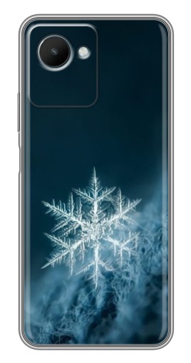 Силиконовый чехол с изображением "Маленькая снежинка" для Realme C30s