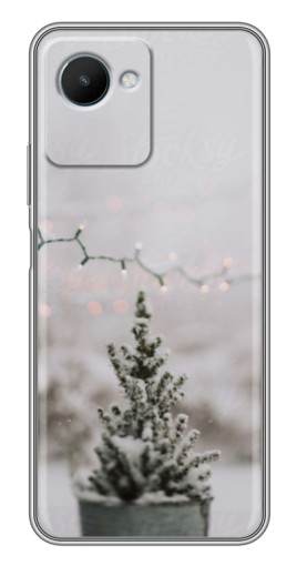 Чехол с картинкой "Маленькая елка" для Realme C30s