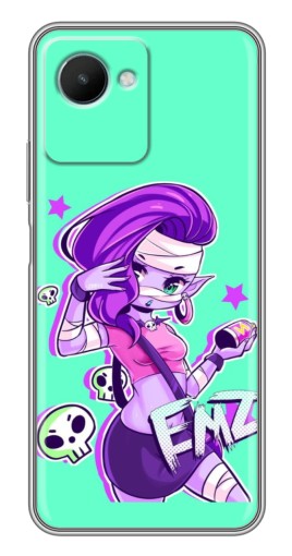 Чехол с принтом "Милая Emz" для Realme C30s