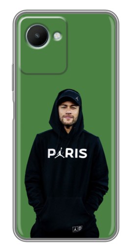 Чехол с картинкой "Неймар Paris" для Realme C30s