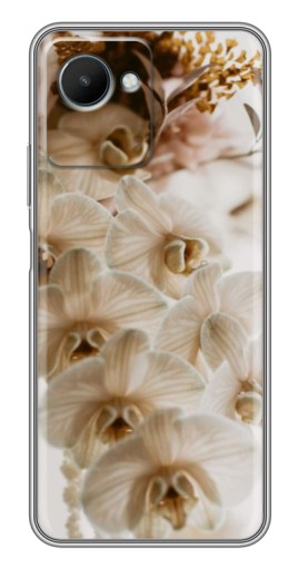 Чехол с принтом "Нежная орхидея" для Realme C30s
