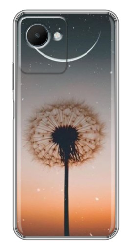 Силиконовый чехол с изображением "Ночной одуванчик" для Realme C30s