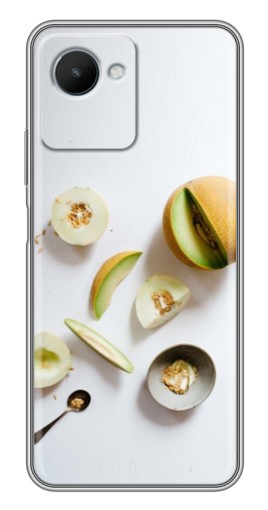 Чехол с принтом "Обед из дынь" для Realme C30s
