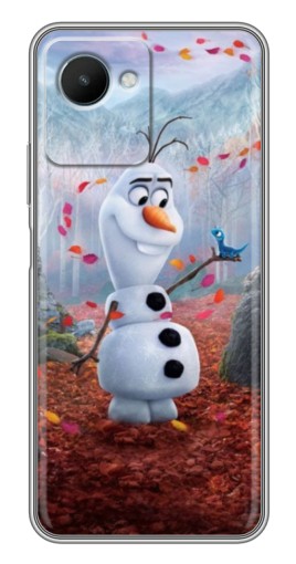 Чехол с печатью "Олаф" для Realme C30s