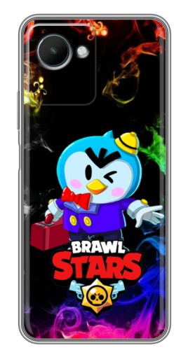 Чехол с принтом "Пингвин с игры" для Realme C30s
