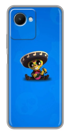 Чехол с печатью "Poco с гитарой" для Realme C30s
