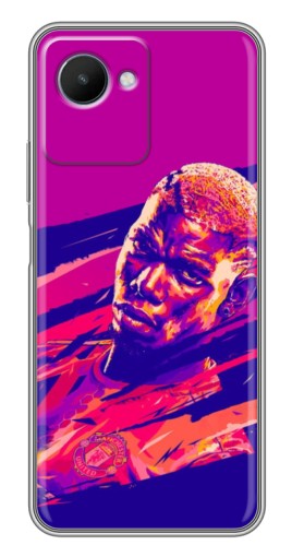 Силиконовый чехол с изображением "Погба МЮ" для Realme C30s