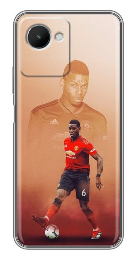 Чехол с принтом "Pogba с Манчестера" для Realme C30s