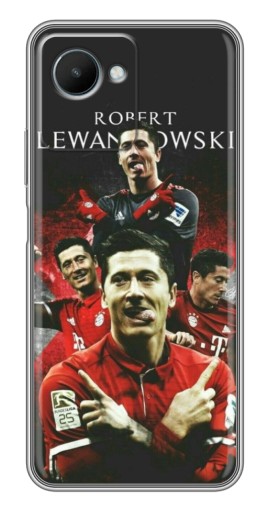 Чехол с картинкой "Польский футболист" для Realme C30s